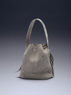 Handcrafted Suede Bucket Bag