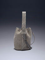 Handcrafted Suede Bucket Bag