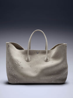 Handcrafted Suede Travel Bag