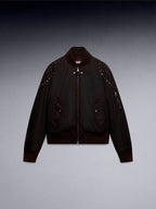 Studded Bomber Jacket