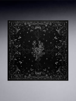Cachemire Tattoo Print Scarf