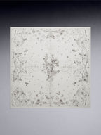 Cachemire Tattoo Print Scarf