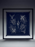 Tattoo Print Twill Foulard