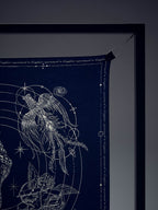 Tattoo Print Twill Foulard