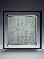 Tattoo Print Twill Foulard