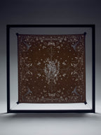 Tattoo Print Twill Foulard