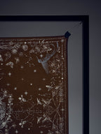 Tattoo Print Twill Foulard
