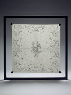 Tattoo Print Twill Foulard