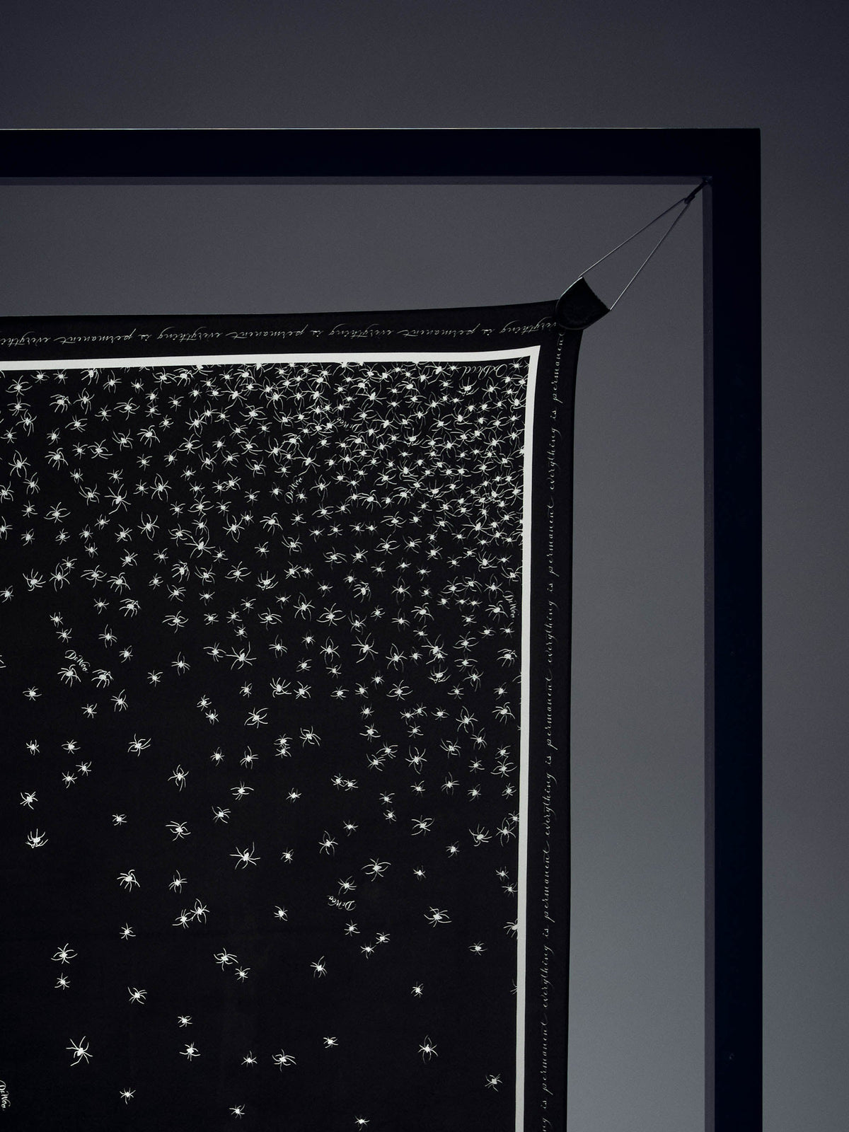 Tattoo Print Twill Foulard