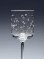 Spider Crystal Set of 6 Wine Glass