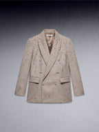 Spider Embroidery Double Breast Blazer
