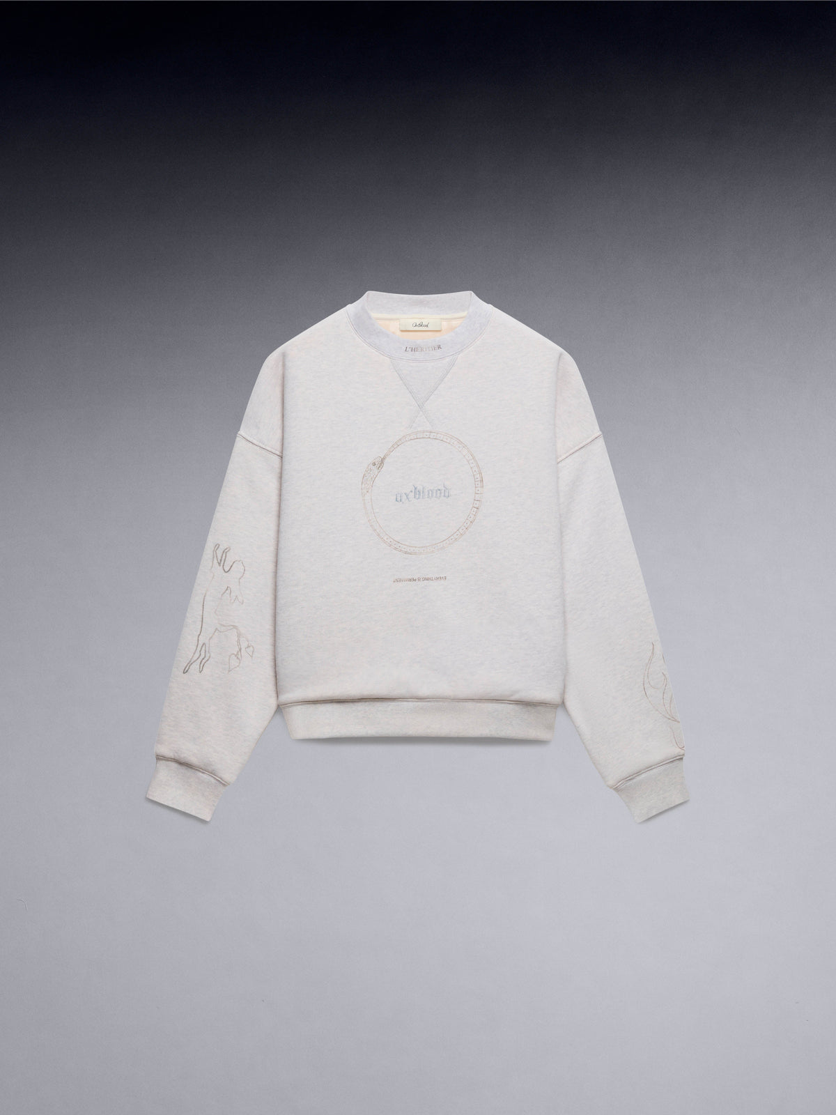 Tattoo Printed Sweatshirt