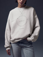 Tattoo Printed Sweatshirt
