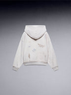 Tattoo Printed Boxy Hoodie