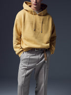 Tattoo Printed Boxy Hoodie