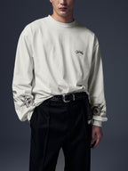 Embroidered Long Sleeve Tee