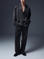 Embroidered Pajama Pants