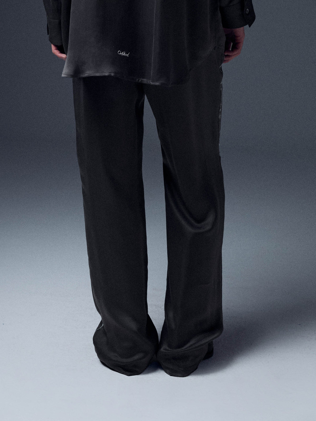 Embroidered Pajama Pants