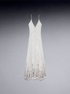 Embroidered Slip Dress