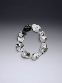 Spider Pearls  Bracelet