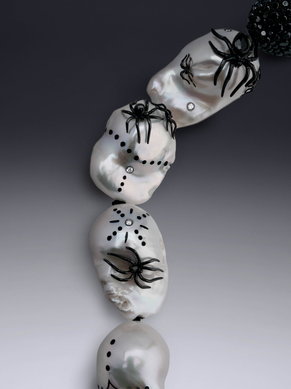 Spider Pearls  Bracelet