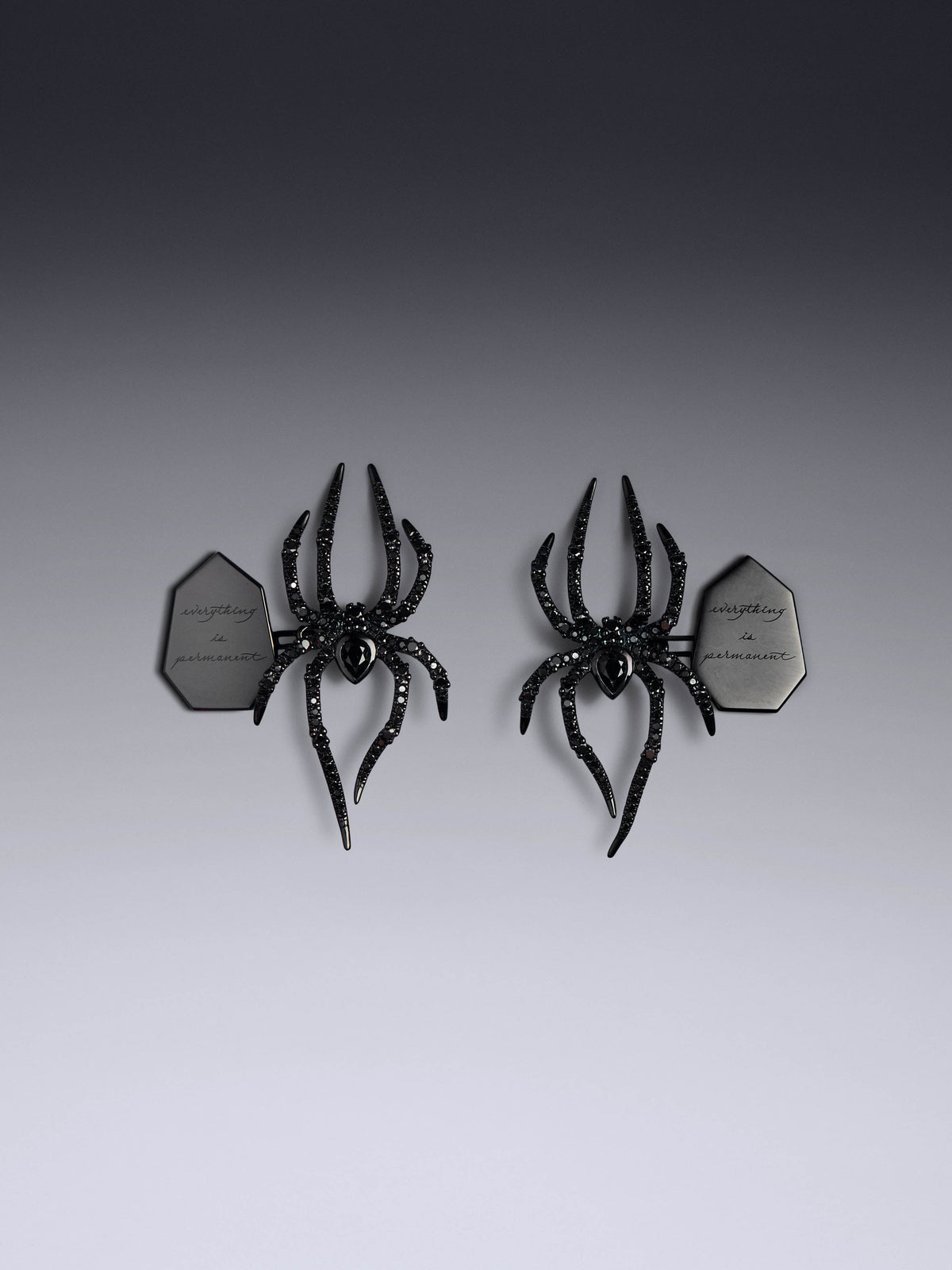 Diamonds Spider Cufflinks