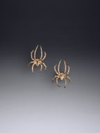 Diamond Spider Earrings