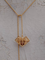 Caged Heart Necklace
