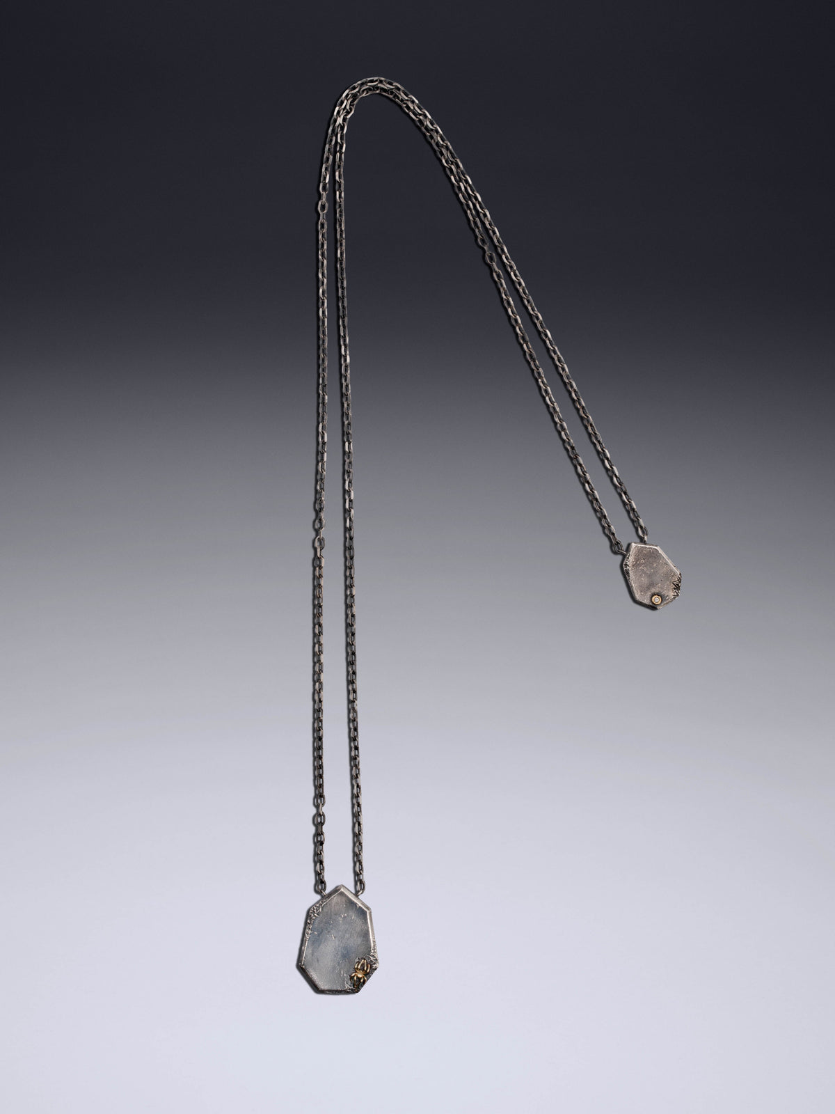Heptagon Necklace With Pendant