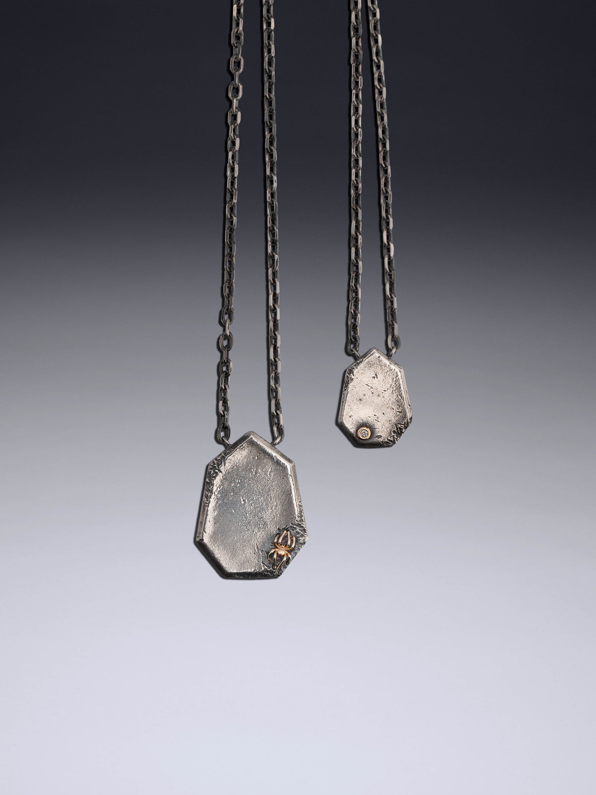 Heptagon Necklace With Pendant