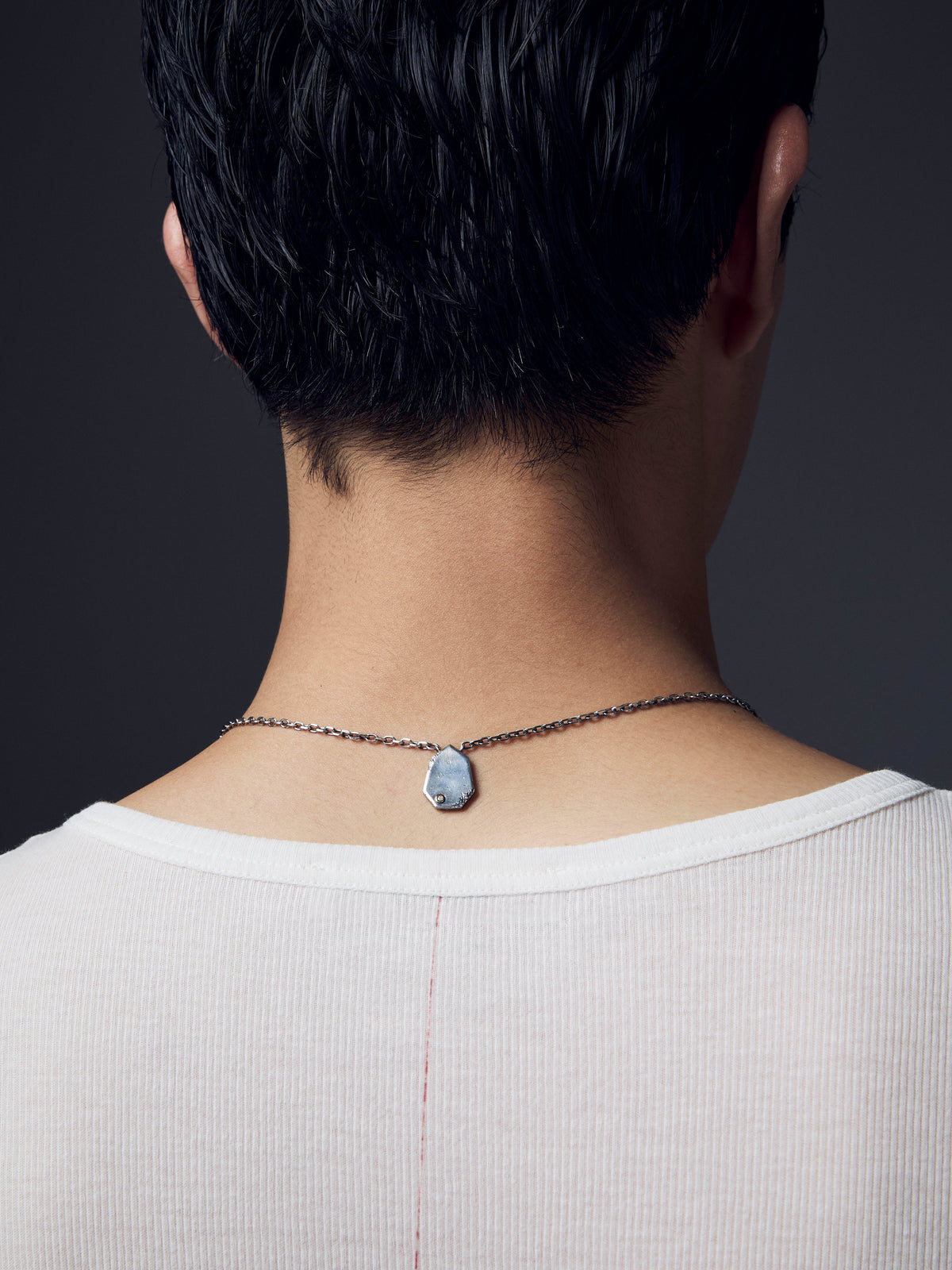 Heptagon Necklace With Pendant