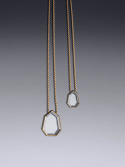 Heptagon Necklace With Pendant