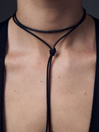 Spider Legs Leather Necklace