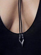 Spider Legs Leather Necklace