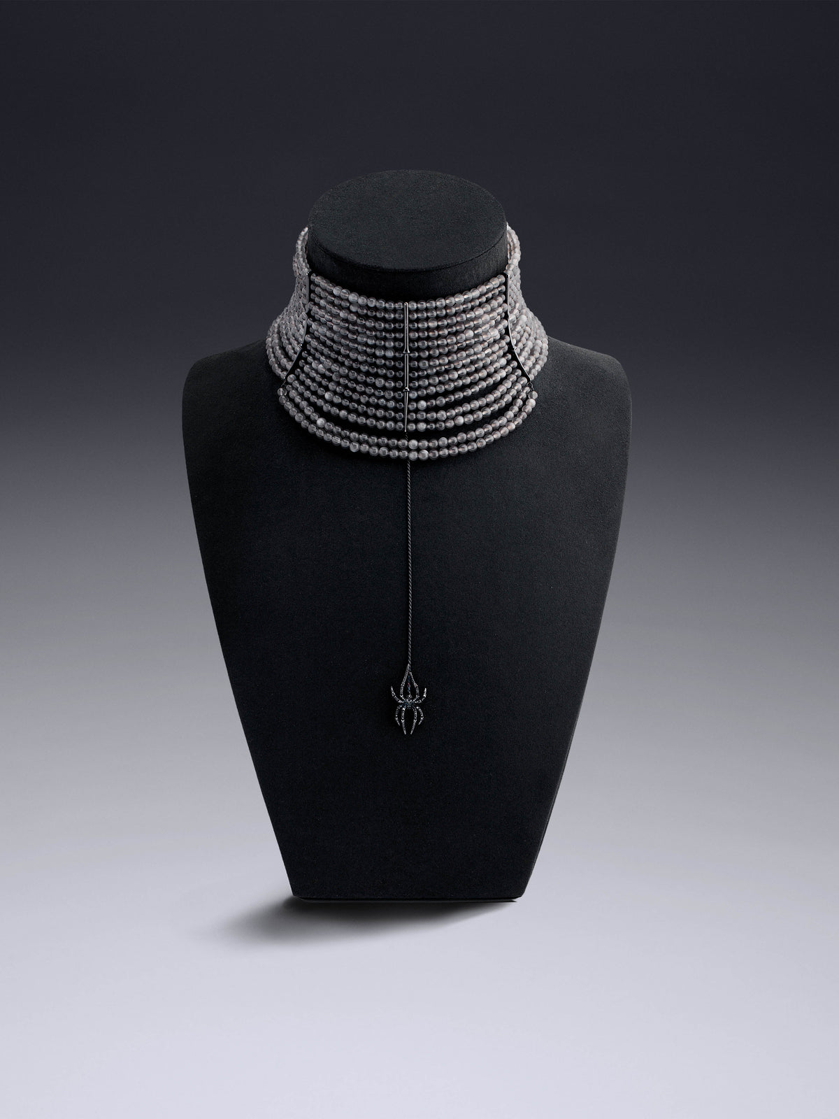 Spider Moonstone Collier