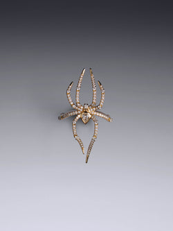 Diamonds Spider Ring