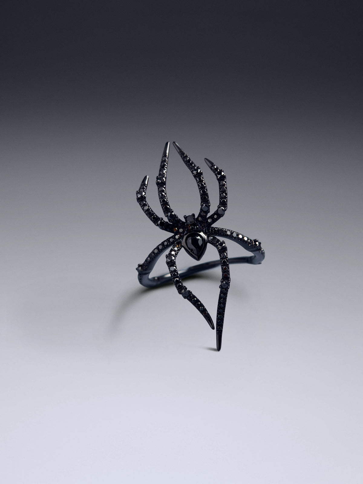 Diamonds Spider Ring