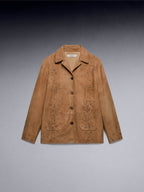 Tatto Studded Suede Jacket