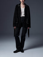 Fringed Suede Jacket