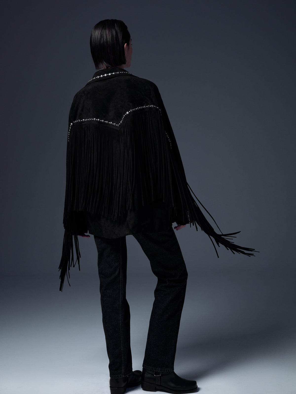 Fringed Suede Jacket