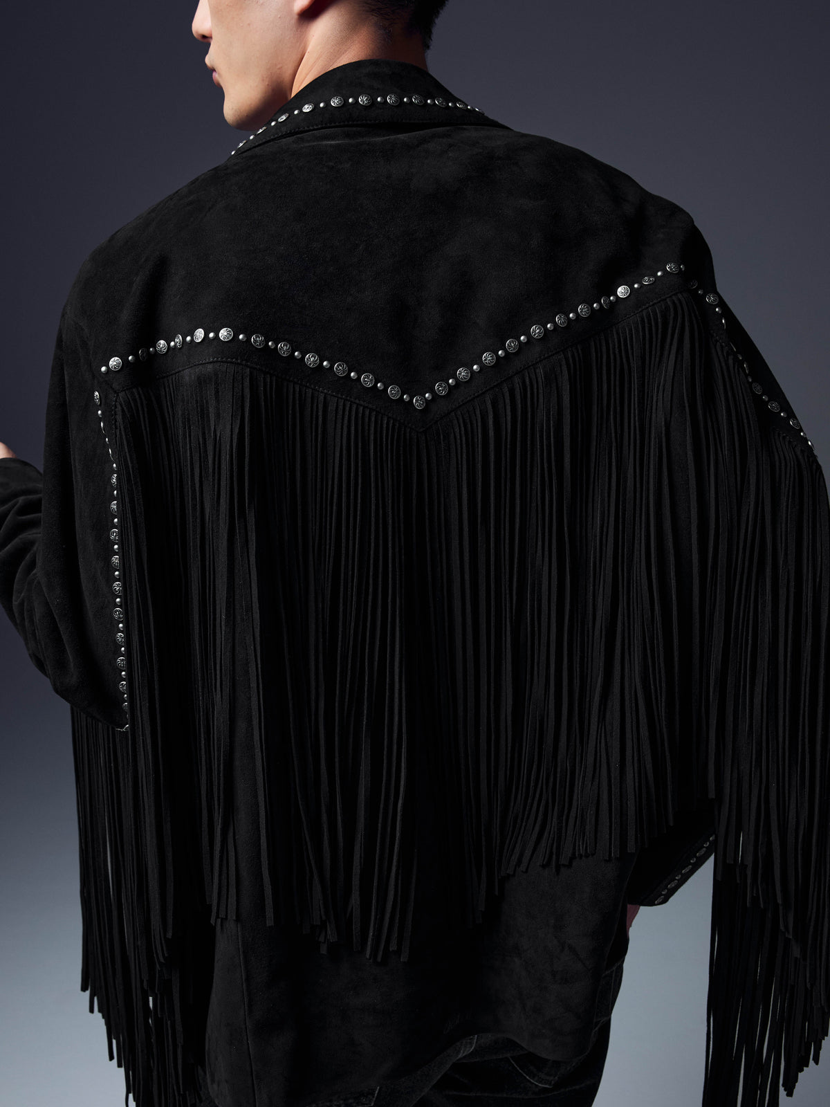 Fringed Suede Jacket