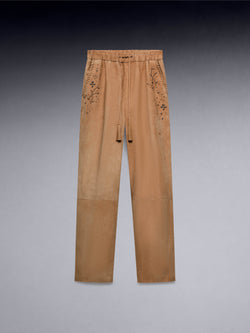 Studded Suede Trousers