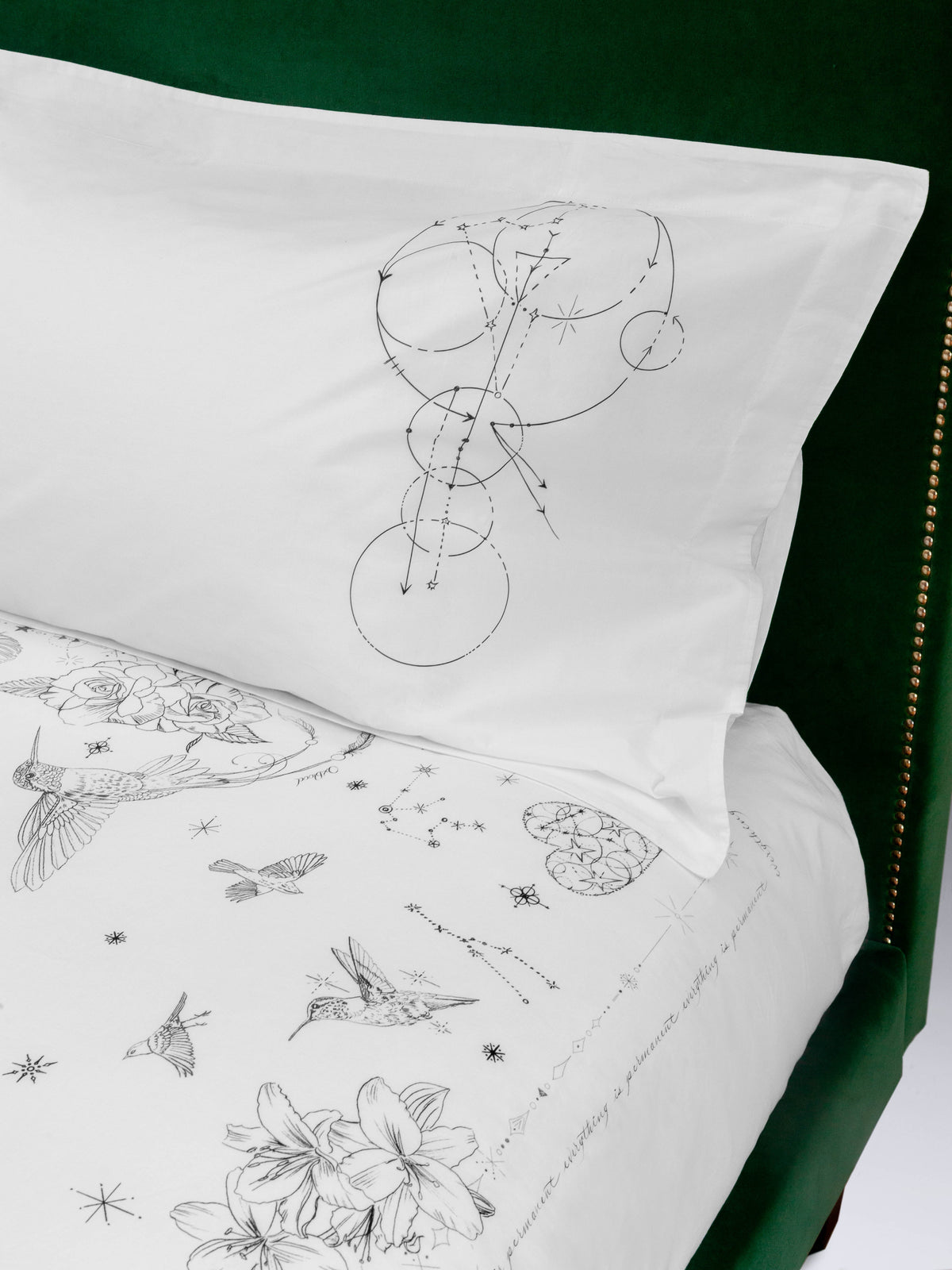 Tattoo Print Duvet Cover Set