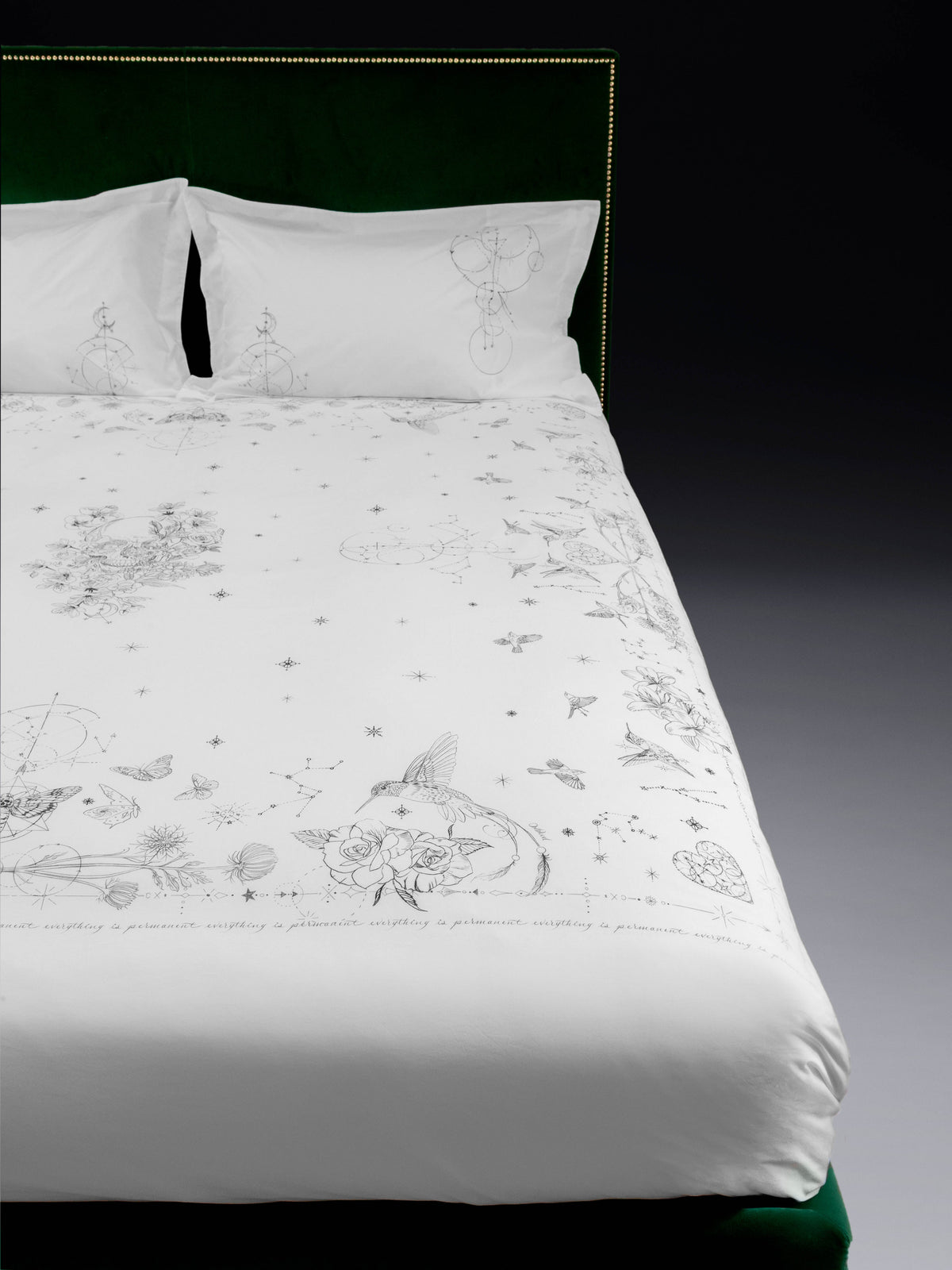 Tattoo Print Duvet Cover Set