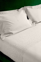 Spider Embroidered Bed Sheet Set