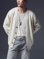 Oversized Cachemire Cardigan