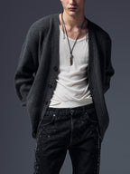 Oversized Cachemire Cardigan