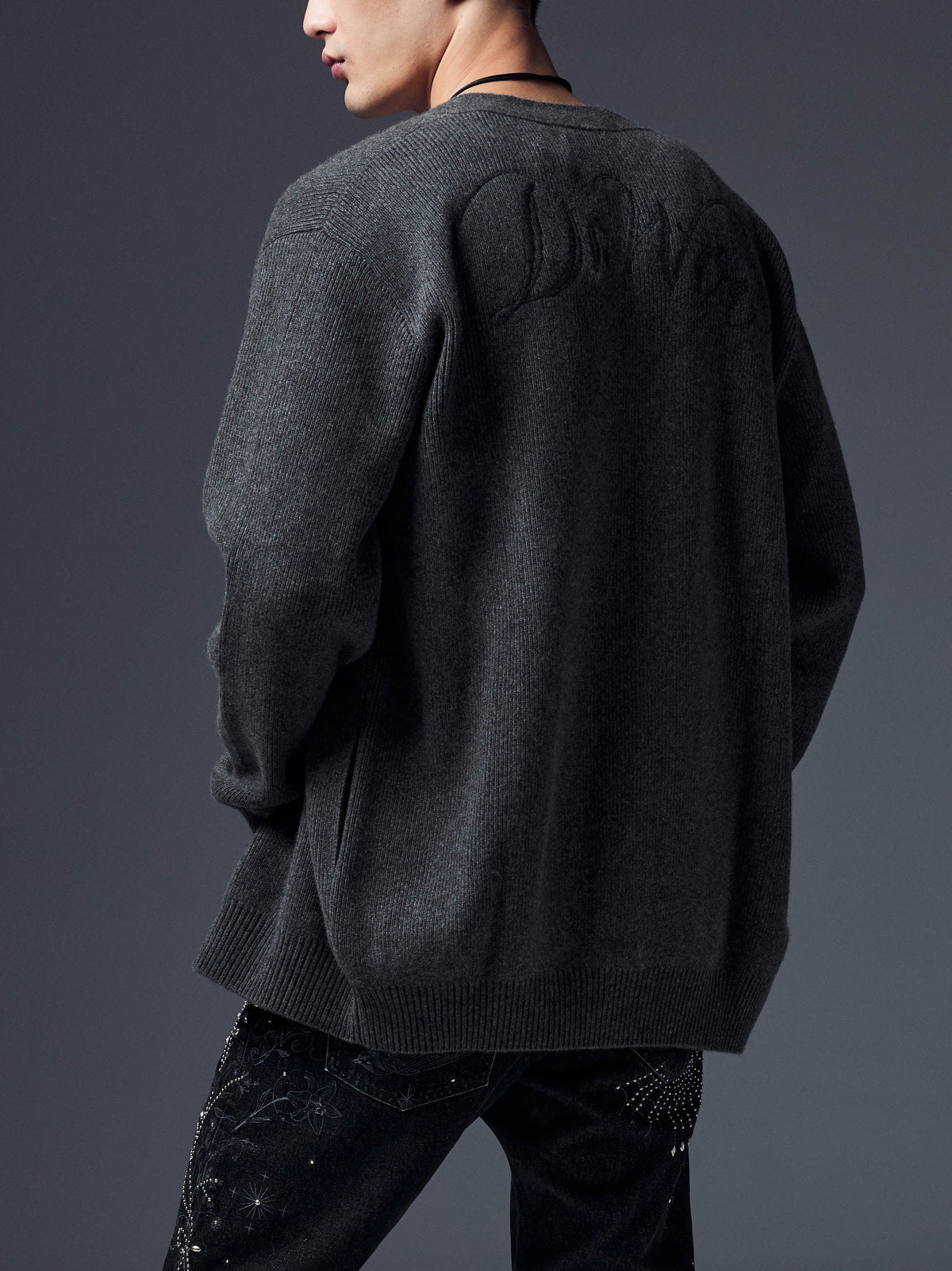 Oversized Cachemire Cardigan