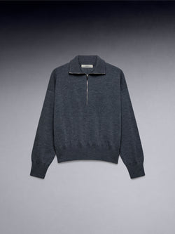 Cachemire Zipped Polo