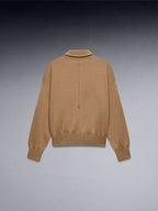 Cashmere Zipped Polo